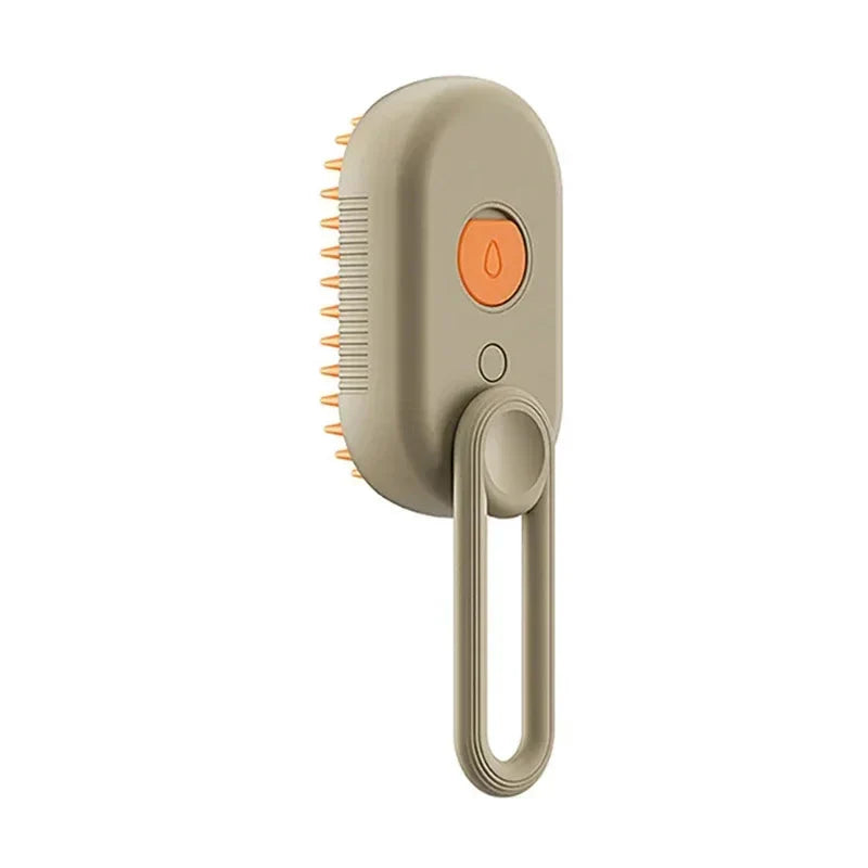 PetNova Steam Brush– 3-In-1 Pet Grooming Comb with Water Spray for Cats and Dogs