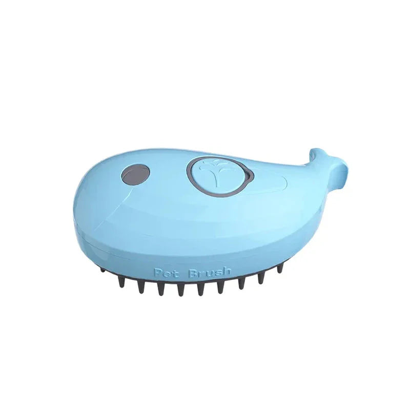 PetNova Steam Brush– 3-In-1 Pet Grooming Comb with Water Spray for Cats and Dogs